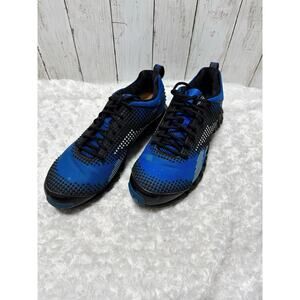 Reebok ZigTech Trail Running Shoes Men’s Size 12 Blue Black Sneakers